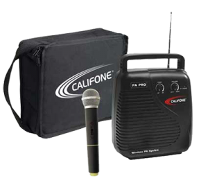 Califone handheld microphone