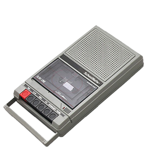 tape recorder