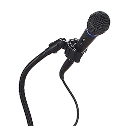handheld microphone stand with clip