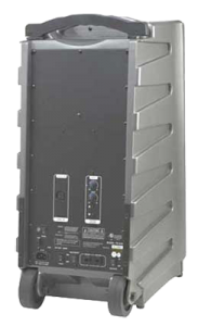 PA system rear view