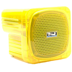 Anchor Audio yellow portable speaker