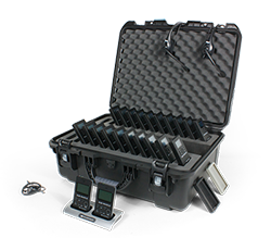 interpreting equipment and carry case